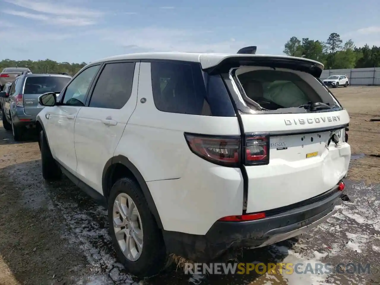 3 Photograph of a damaged car SALCJ2FX9LH880687 LAND ROVER DISCOVERY 2020