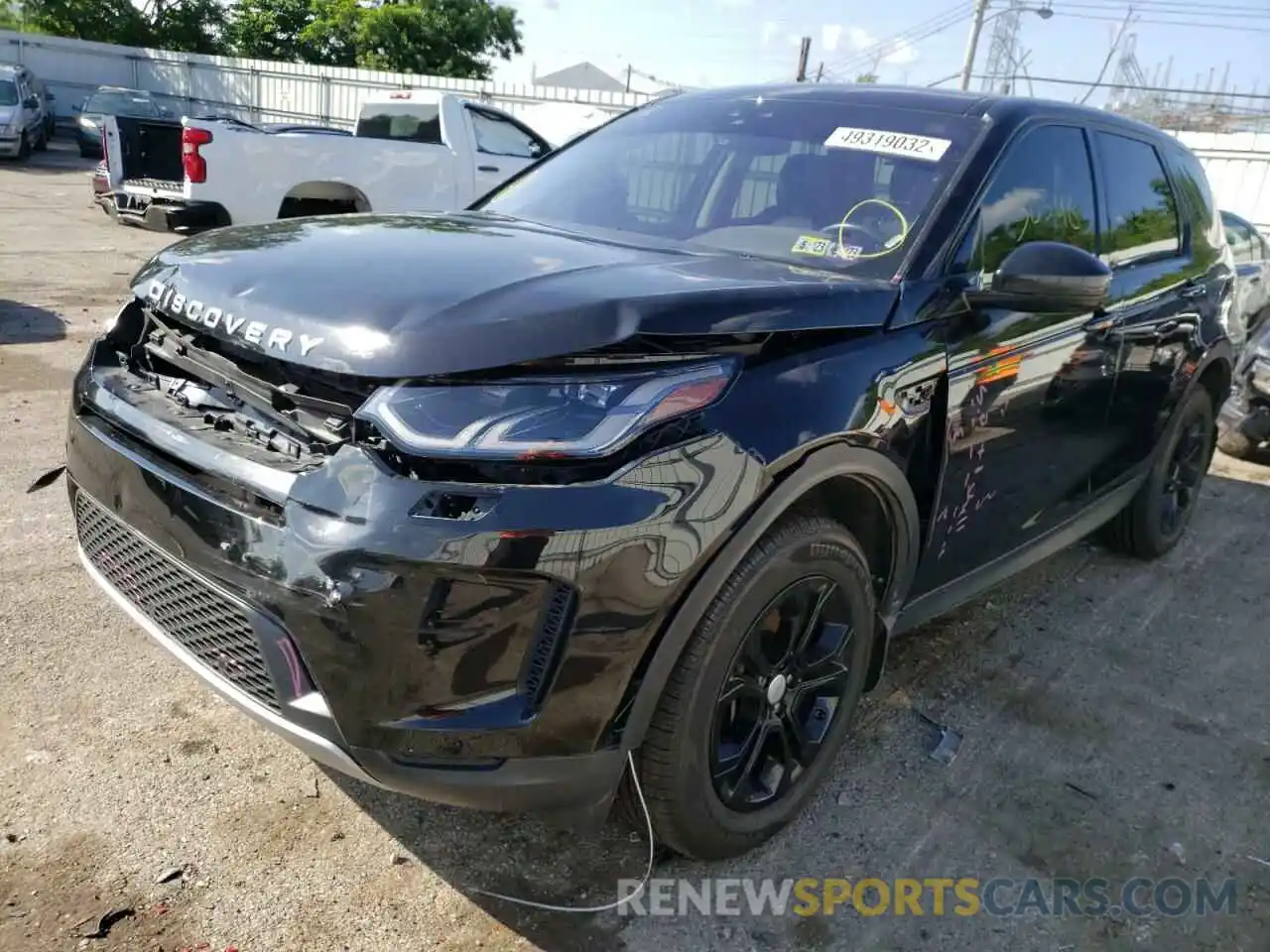 2 Photograph of a damaged car SALCJ2FXXLH836942 LAND ROVER DISCOVERY 2020