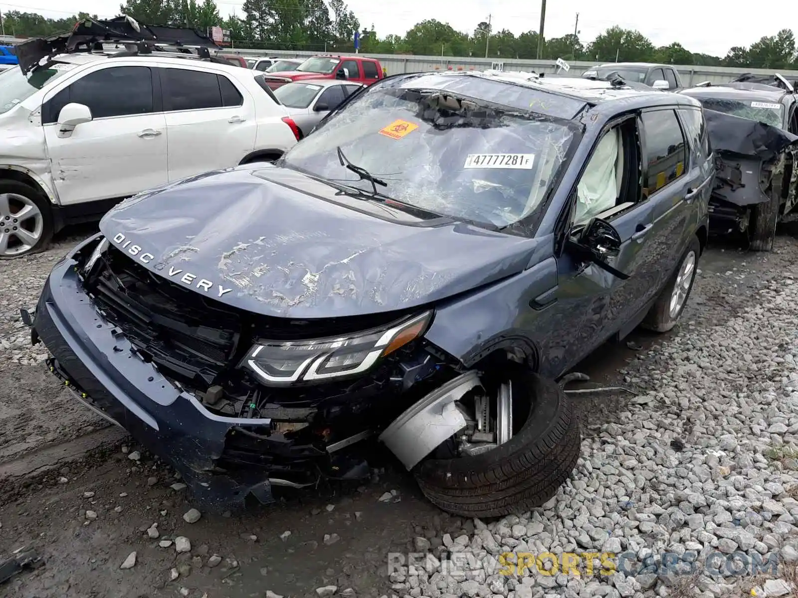 2 Photograph of a damaged car SALCJ2FXXLH879516 LAND ROVER DISCOVERY 2020