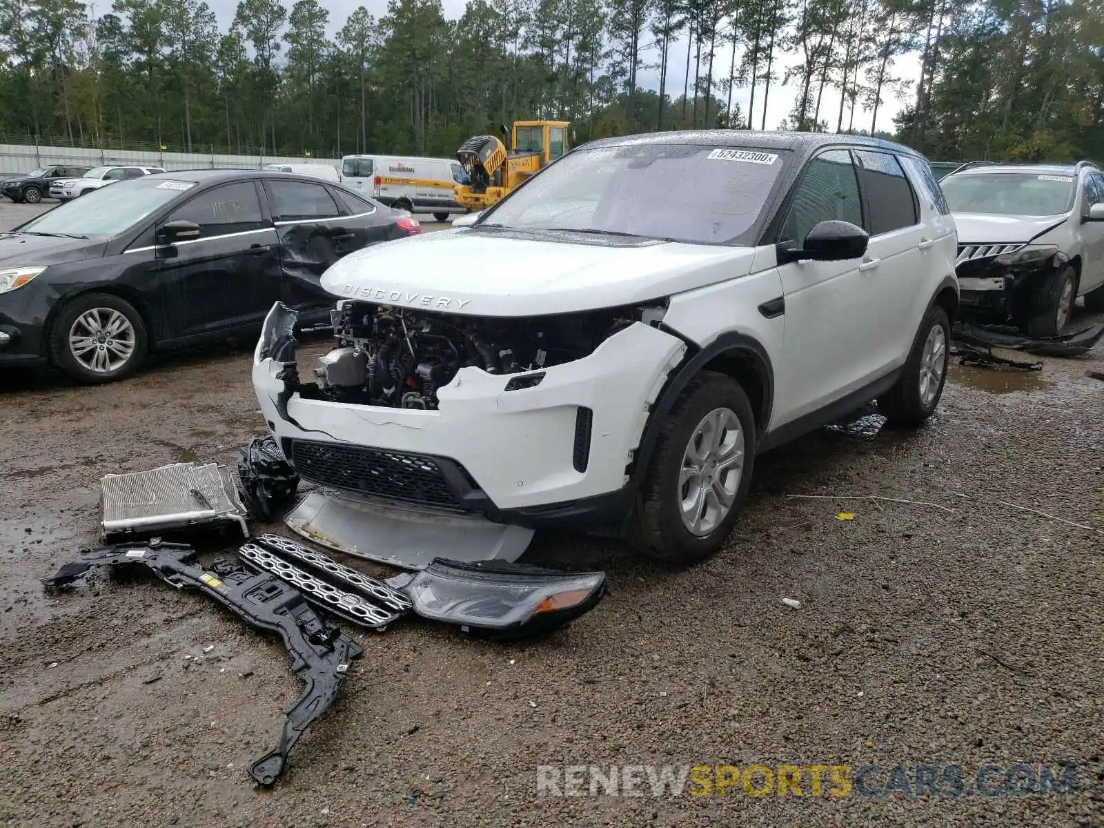 2 Photograph of a damaged car SALCK2FX0LH834436 LAND ROVER DISCOVERY 2020