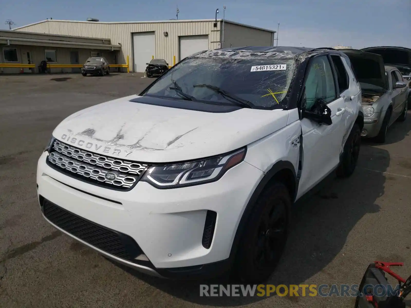 2 Photograph of a damaged car SALCK2FX0LH836204 LAND ROVER DISCOVERY 2020