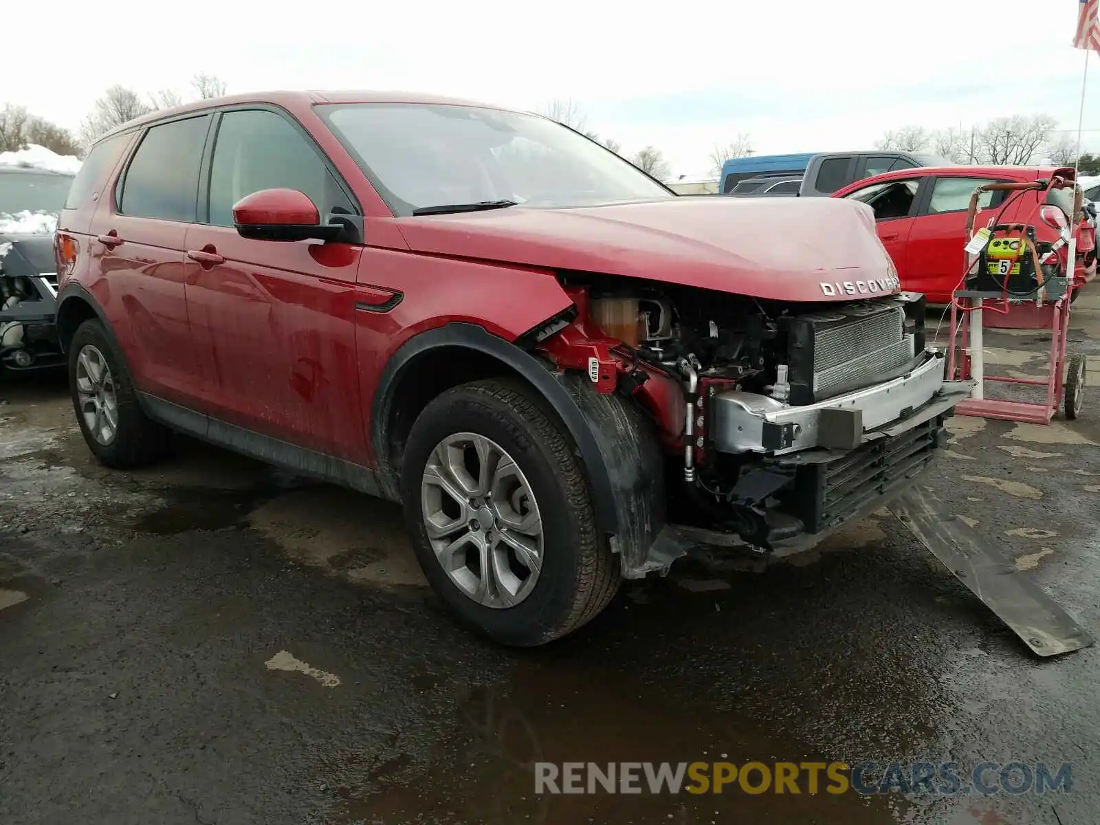 1 Photograph of a damaged car SALCK2FX2LH850914 LAND ROVER DISCOVERY 2020