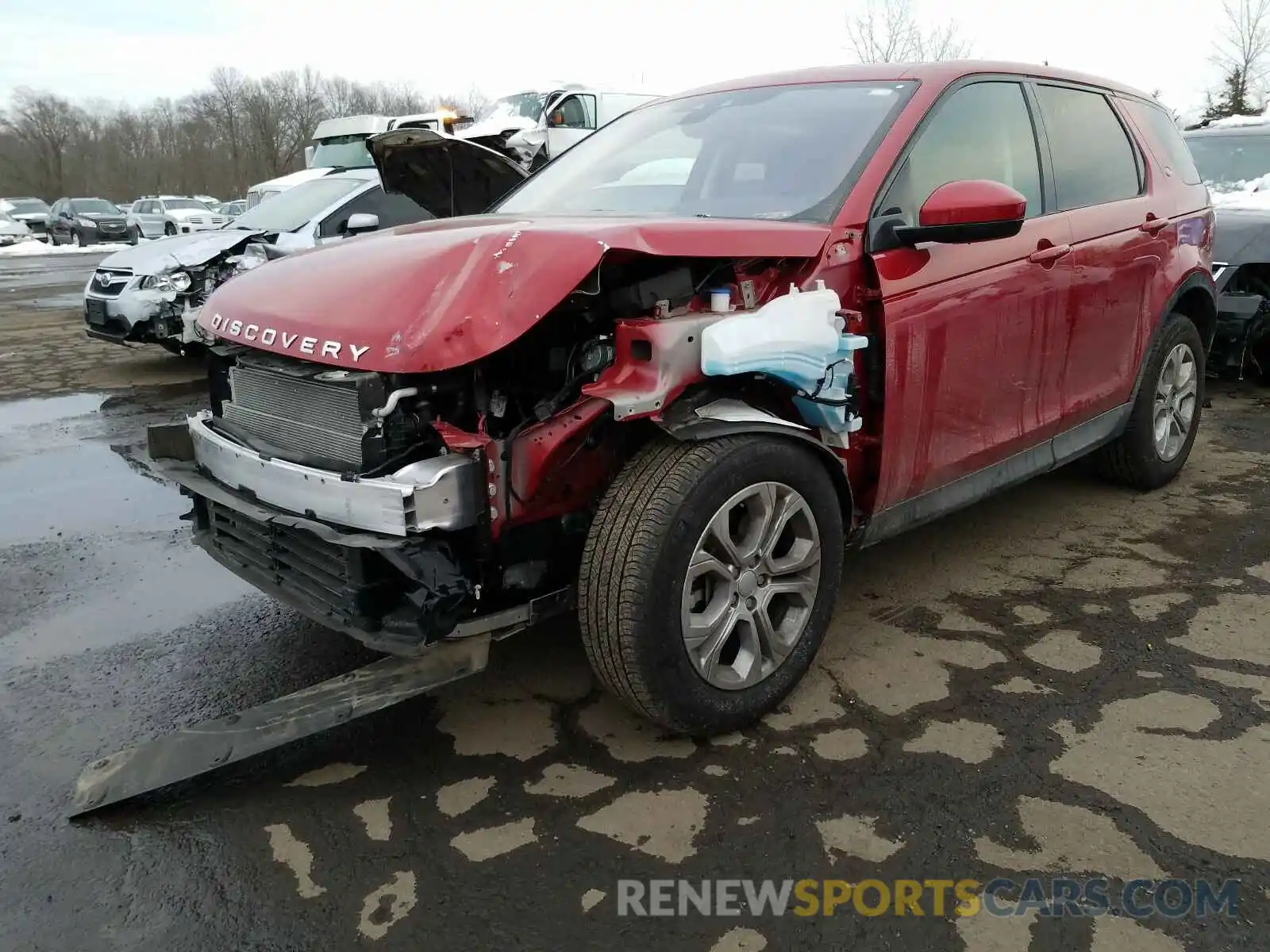 2 Photograph of a damaged car SALCK2FX2LH850914 LAND ROVER DISCOVERY 2020