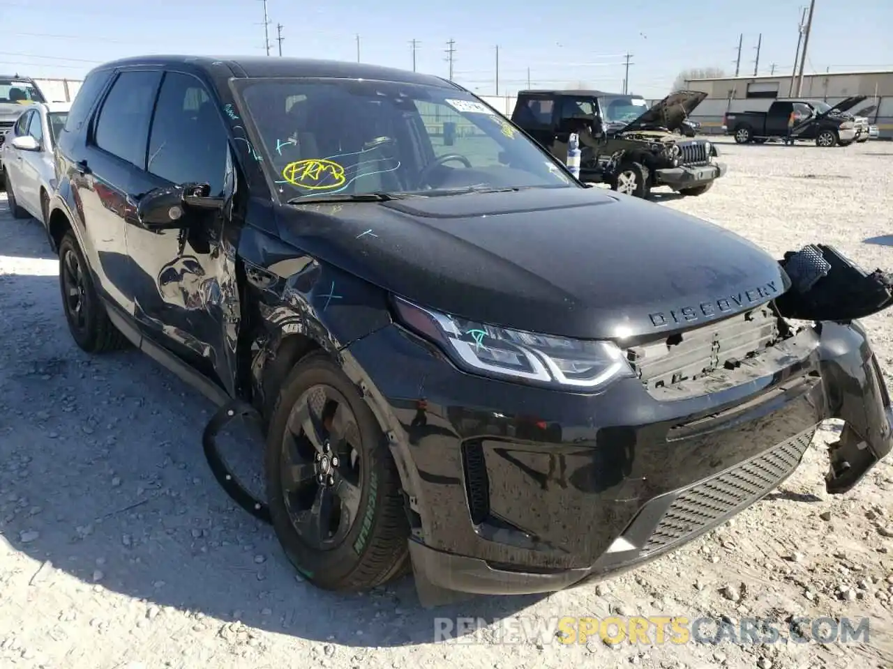 1 Photograph of a damaged car SALCK2FX2LH866417 LAND ROVER DISCOVERY 2020