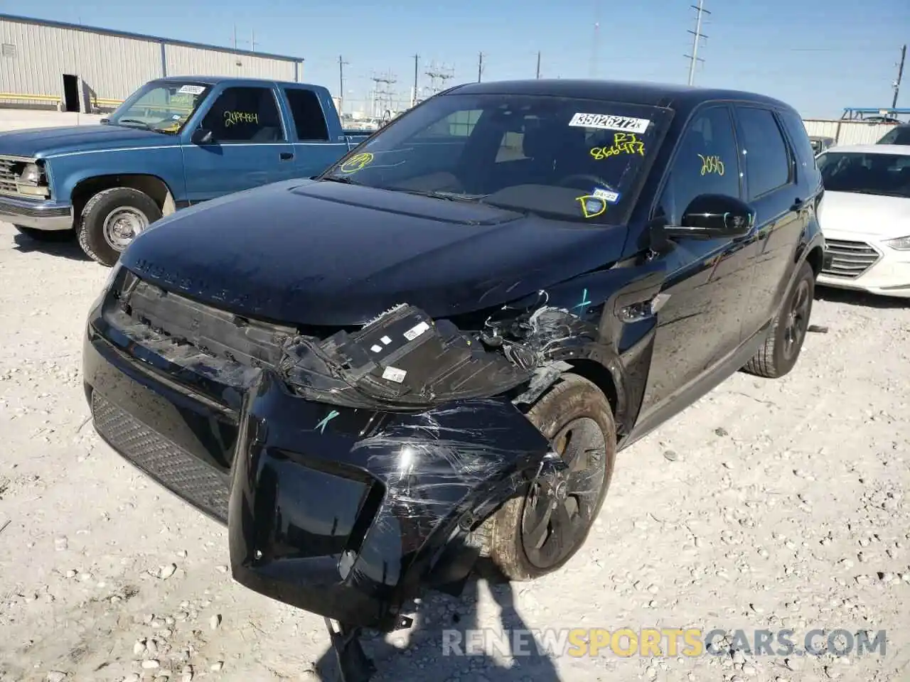 2 Photograph of a damaged car SALCK2FX2LH866417 LAND ROVER DISCOVERY 2020