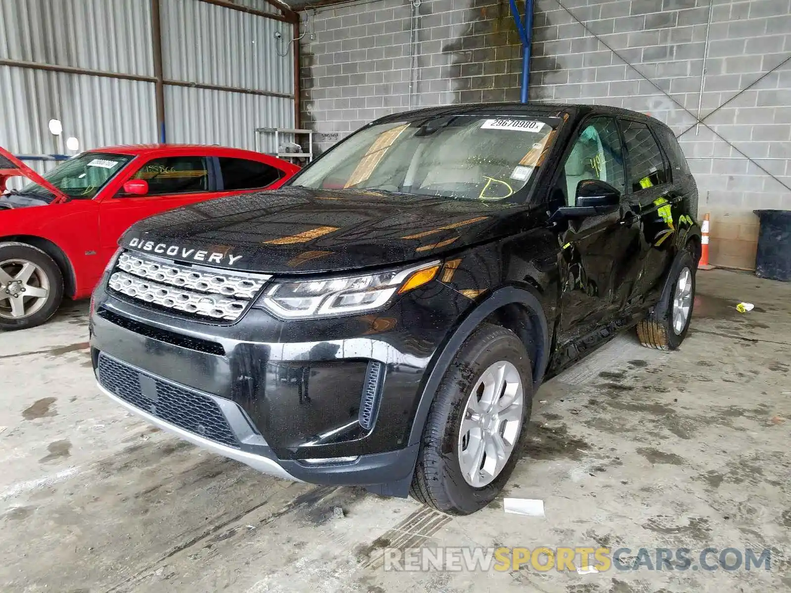 2 Photograph of a damaged car SALCK2FX3LH843258 LAND ROVER DISCOVERY 2020