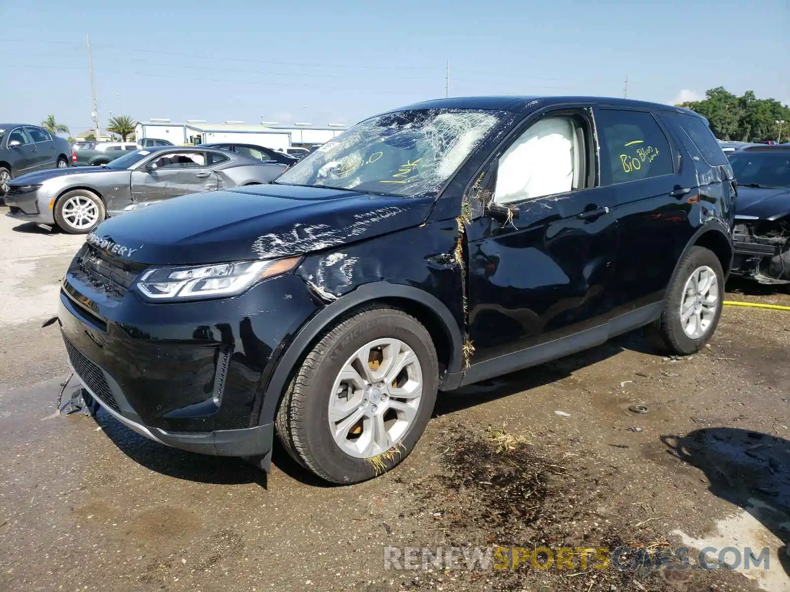 2 Photograph of a damaged car SALCK2FX3LH874087 LAND ROVER DISCOVERY 2020