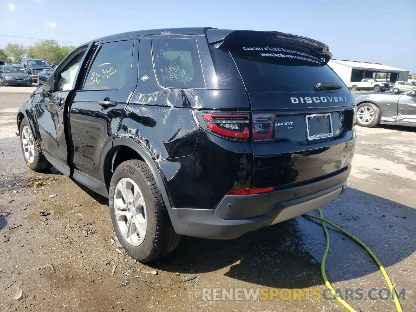 3 Photograph of a damaged car SALCK2FX3LH874087 LAND ROVER DISCOVERY 2020