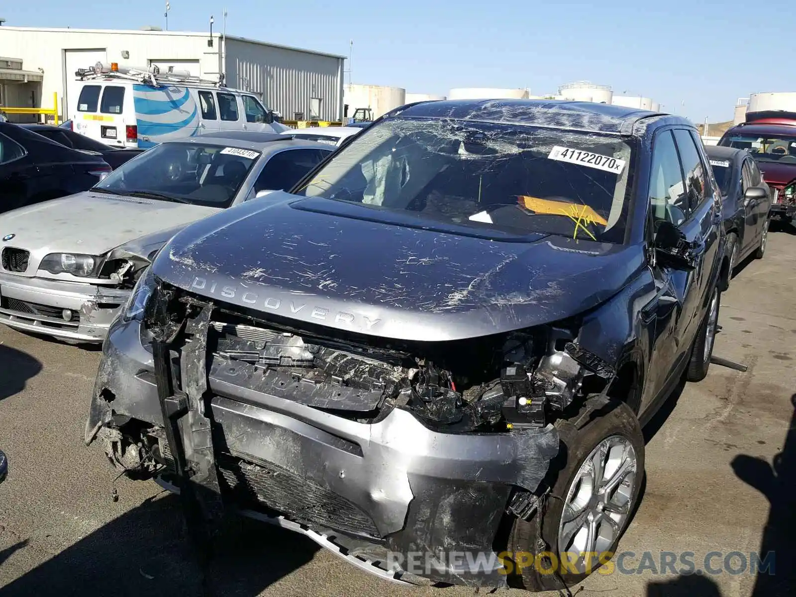 2 Photograph of a damaged car SALCK2FX4LH845620 LAND ROVER DISCOVERY 2020