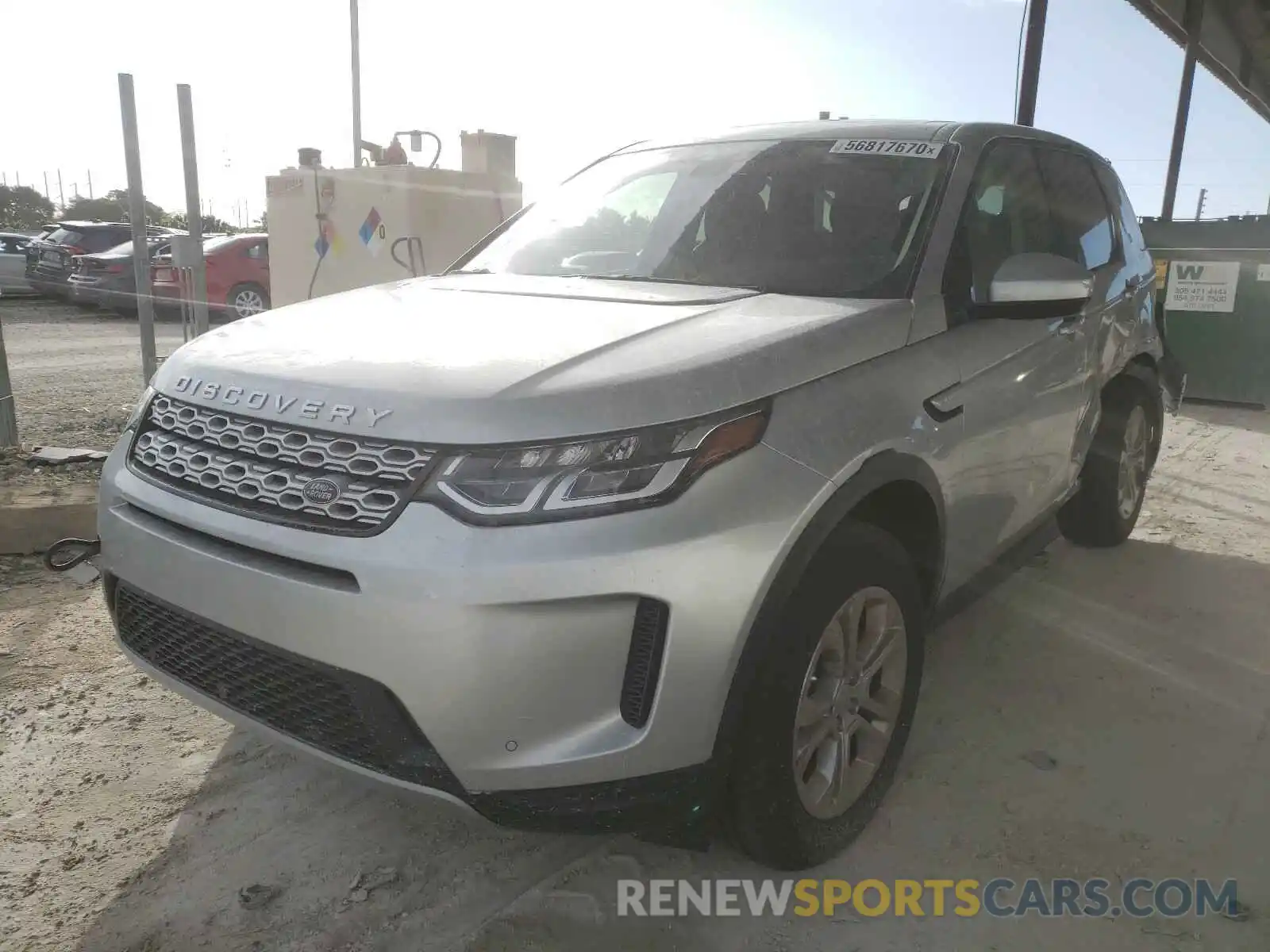 2 Photograph of a damaged car SALCK2FX4LH861011 LAND ROVER DISCOVERY 2020