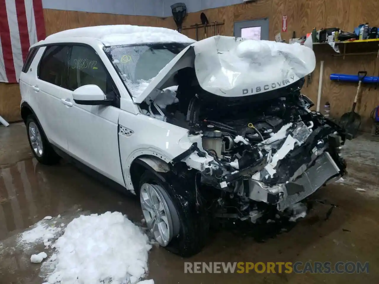 1 Photograph of a damaged car SALCK2FX4LH870081 LAND ROVER DISCOVERY 2020