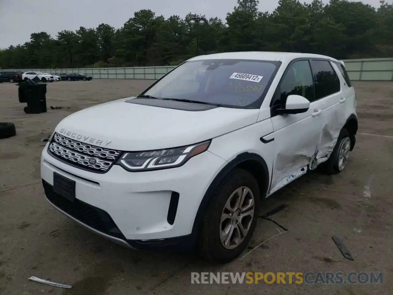 2 Photograph of a damaged car SALCK2FX6LH853587 LAND ROVER DISCOVERY 2020