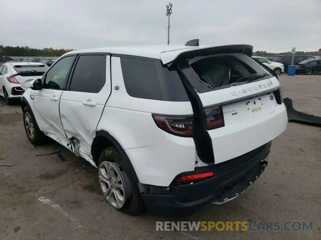 3 Photograph of a damaged car SALCK2FX6LH853587 LAND ROVER DISCOVERY 2020