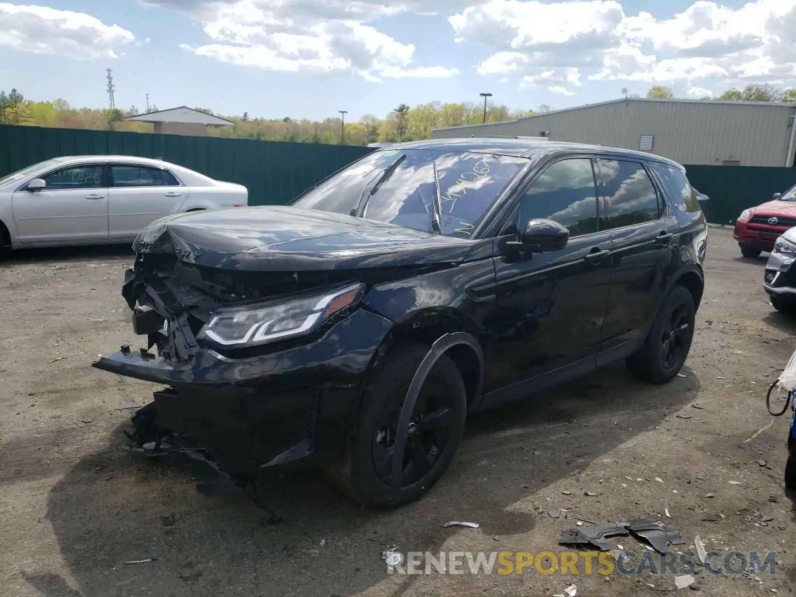 2 Photograph of a damaged car SALCK2FXXLH874071 LAND ROVER DISCOVERY 2020