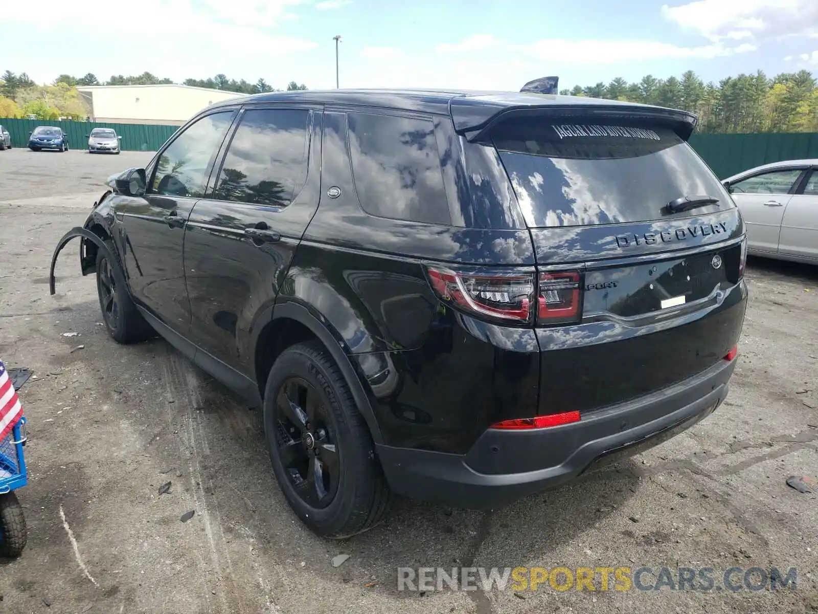 3 Фотография поврежденного автомобиля SALCK2FXXLH874071 LAND ROVER DISCOVERY 2020