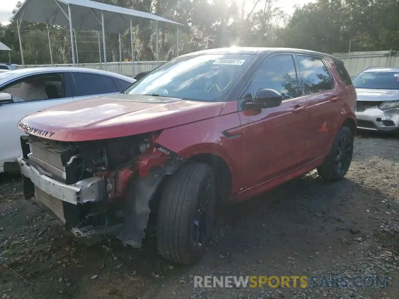 2 Photograph of a damaged car SALCL2FX0LH834420 LAND ROVER DISCOVERY 2020