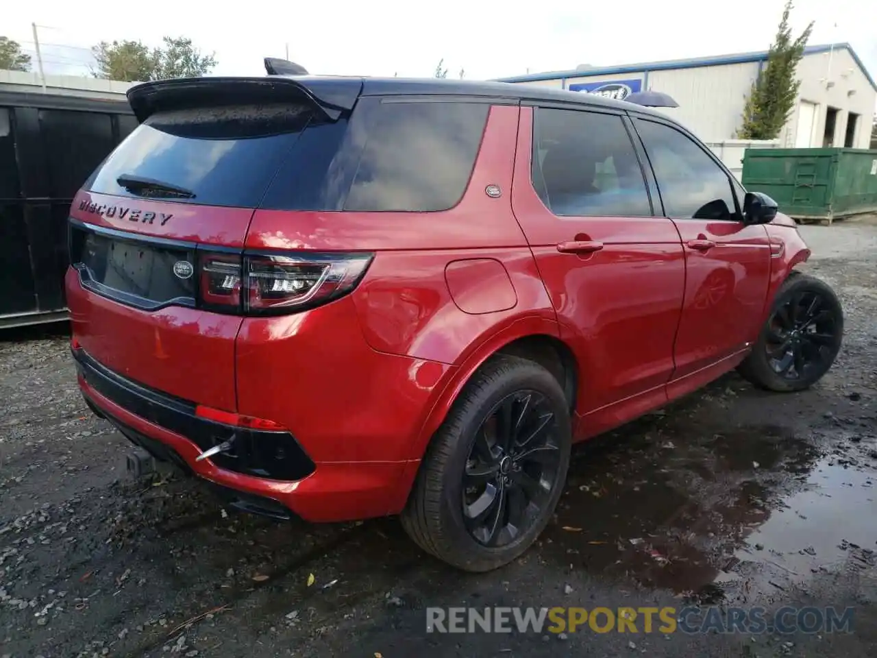 4 Photograph of a damaged car SALCL2FX0LH834420 LAND ROVER DISCOVERY 2020