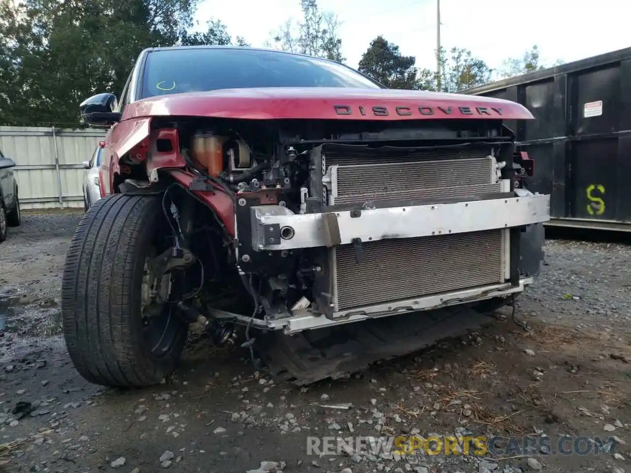 9 Photograph of a damaged car SALCL2FX0LH834420 LAND ROVER DISCOVERY 2020