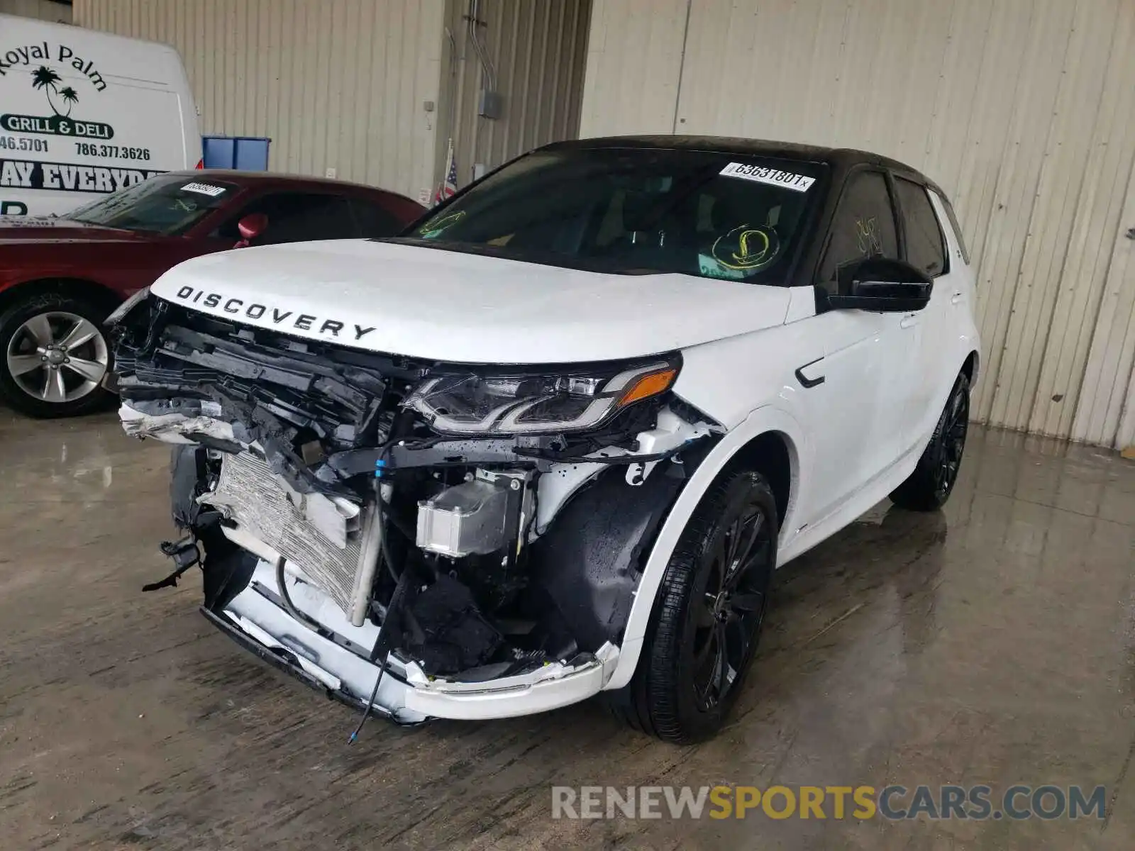 2 Photograph of a damaged car SALCL2FX0LH880622 LAND ROVER DISCOVERY 2020