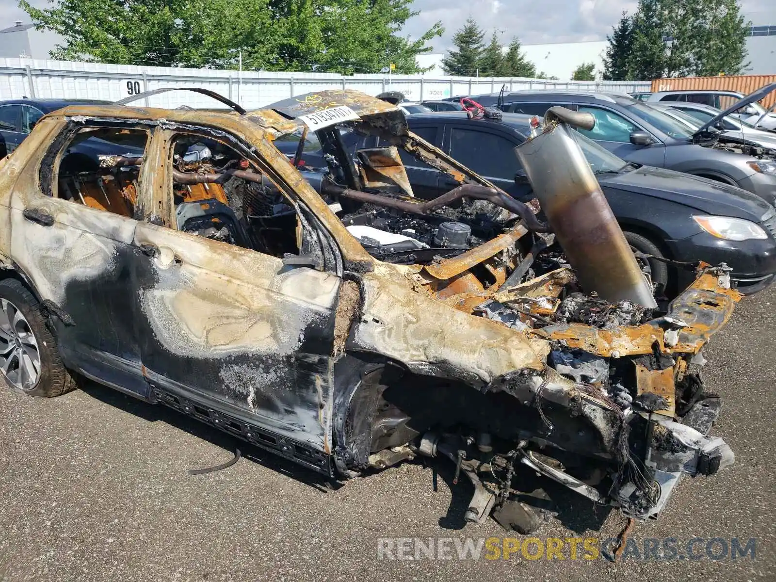 9 Photograph of a damaged car SALCL2FX6LH879894 LAND ROVER DISCOVERY 2020