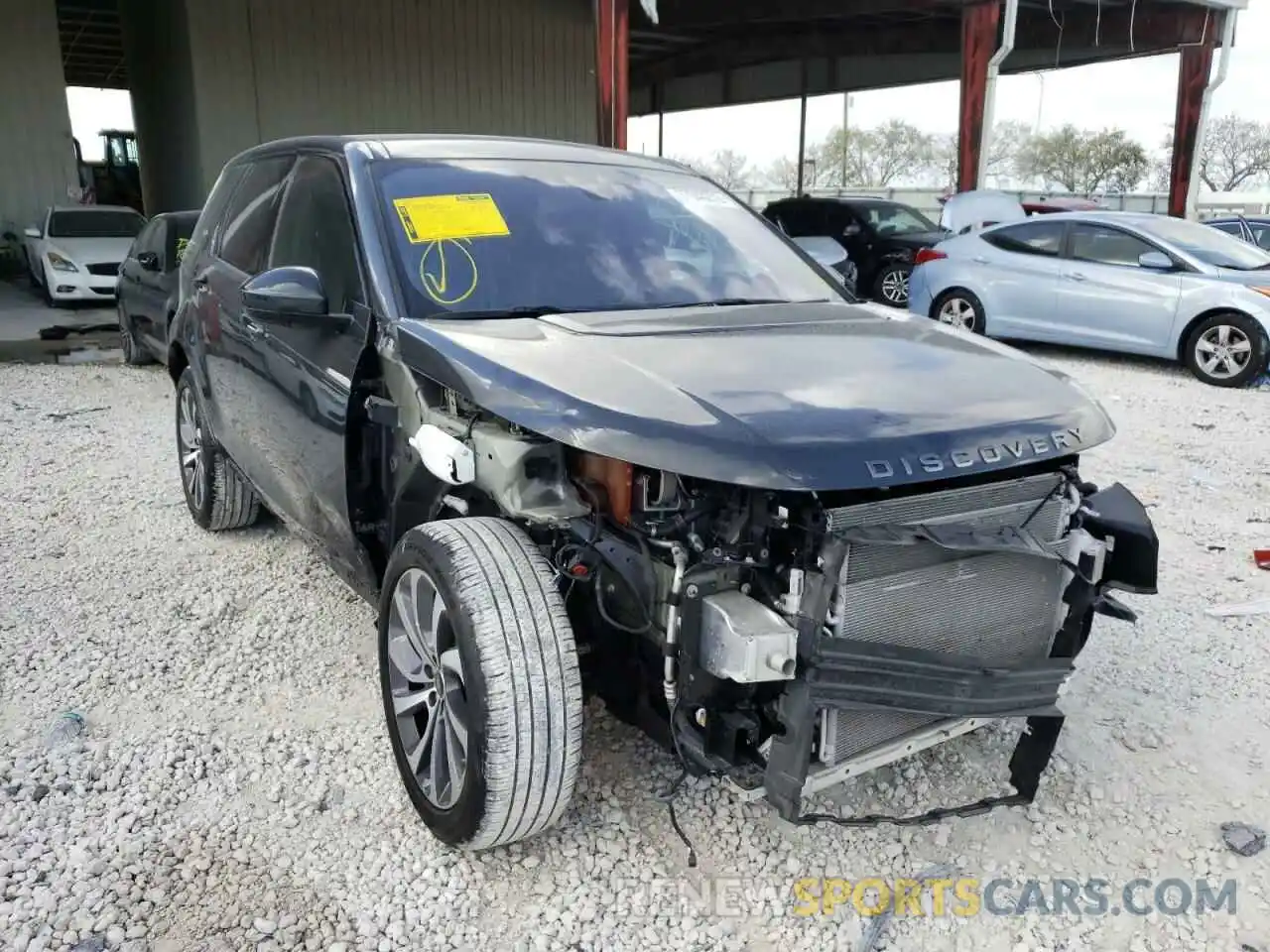 1 Photograph of a damaged car SALCM2GX7LH841442 LAND ROVER DISCOVERY 2020