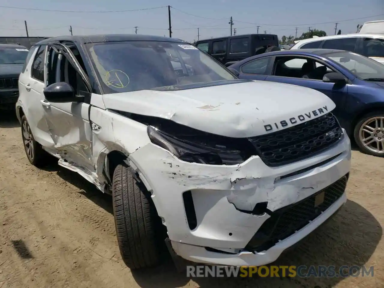 1 Photograph of a damaged car SALCM2GXXLH877108 LAND ROVER DISCOVERY 2020