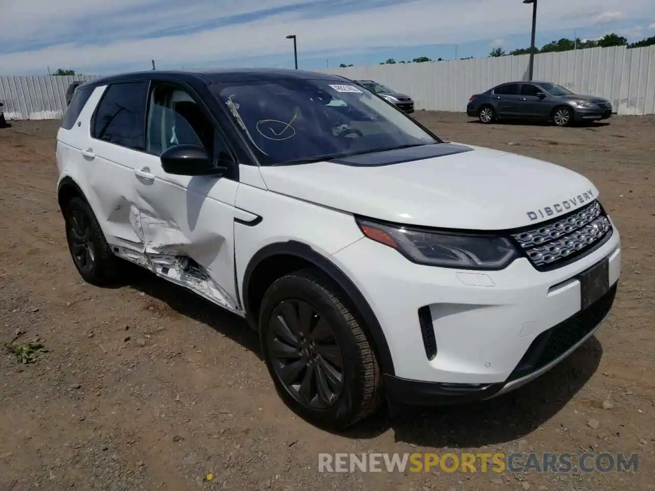 1 Photograph of a damaged car SALCP2FX1LH834771 LAND ROVER DISCOVERY 2020