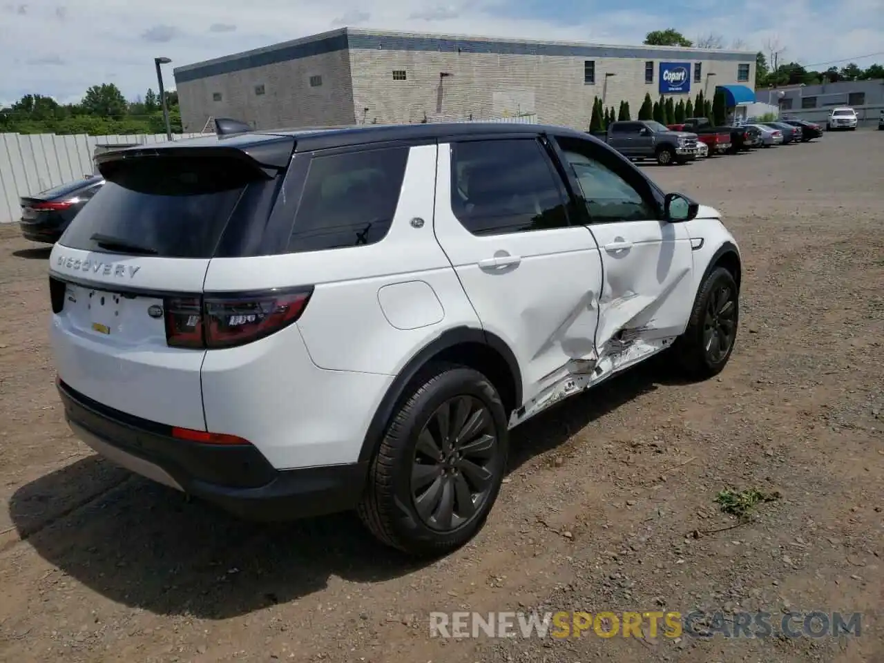 4 Photograph of a damaged car SALCP2FX1LH834771 LAND ROVER DISCOVERY 2020