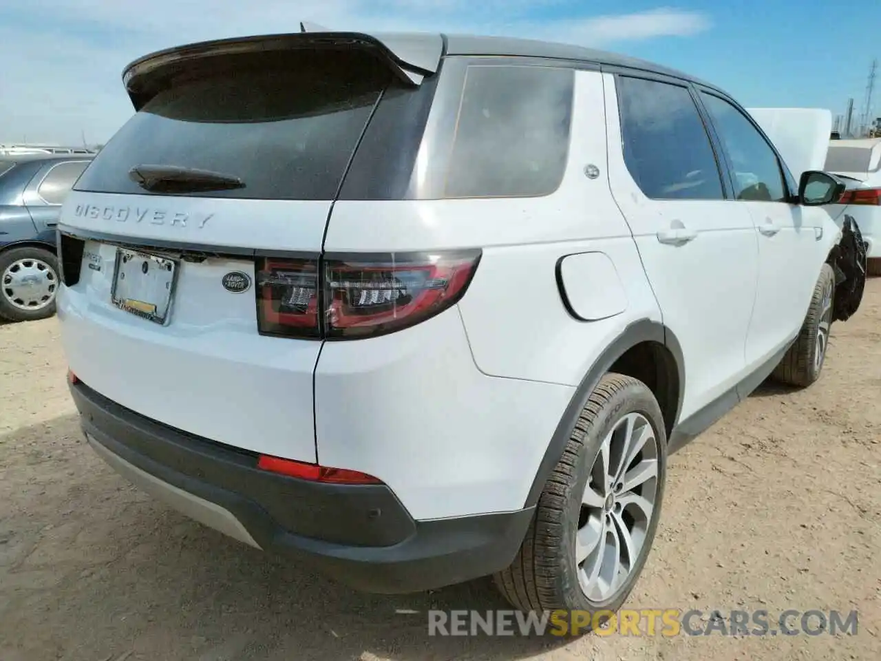 4 Photograph of a damaged car SALCP2FX1LH842028 LAND ROVER DISCOVERY 2020