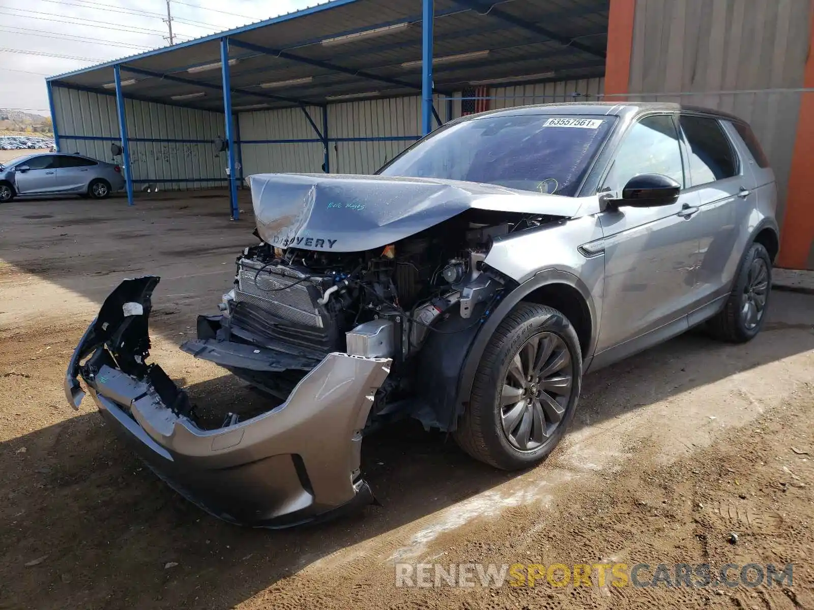 2 Photograph of a damaged car SALCP2FX2LH834603 LAND ROVER DISCOVERY 2020