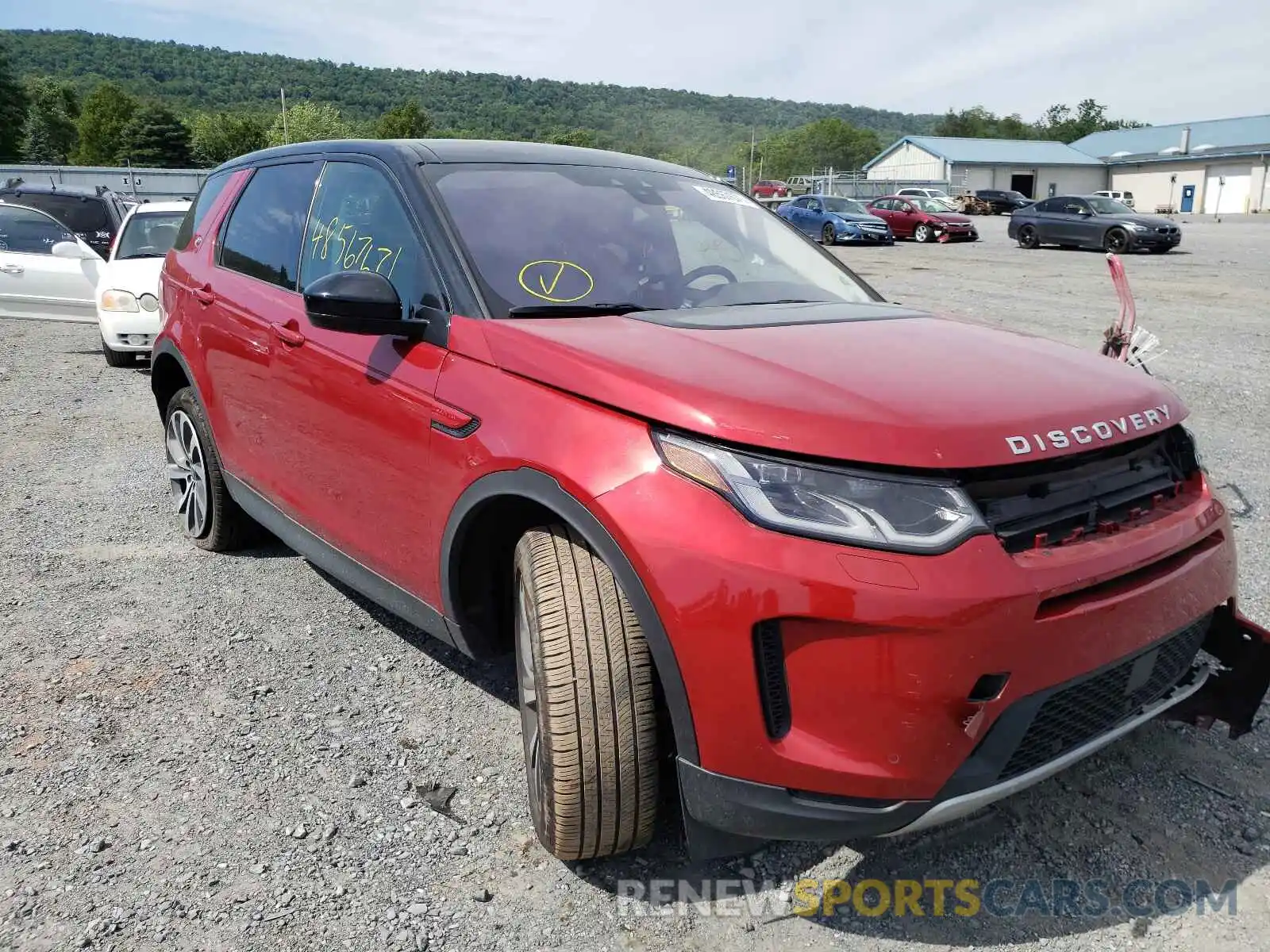 1 Photograph of a damaged car SALCP2FX3LH860840 LAND ROVER DISCOVERY 2020