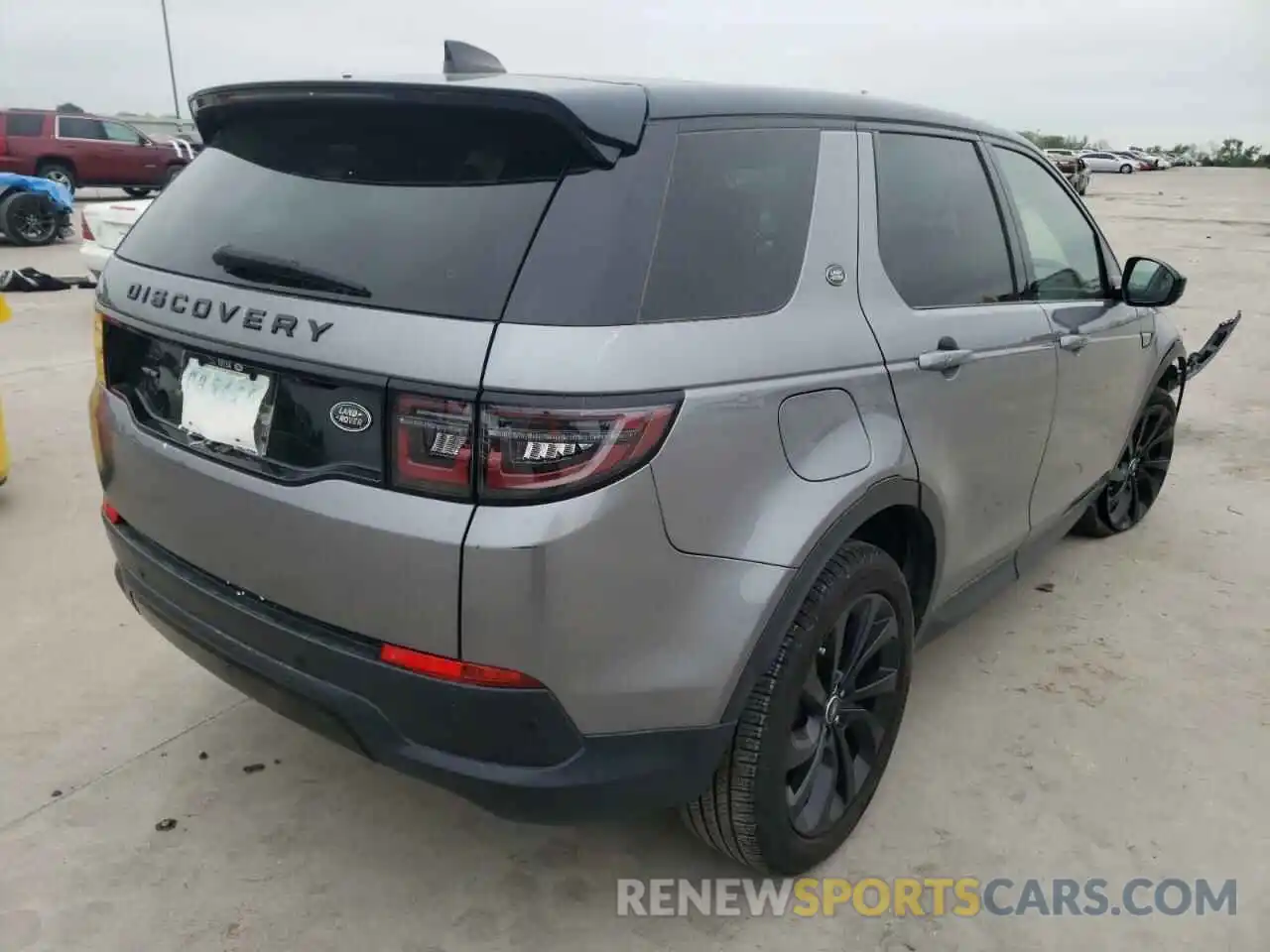 4 Photograph of a damaged car SALCP2FX4LH858241 LAND ROVER DISCOVERY 2020