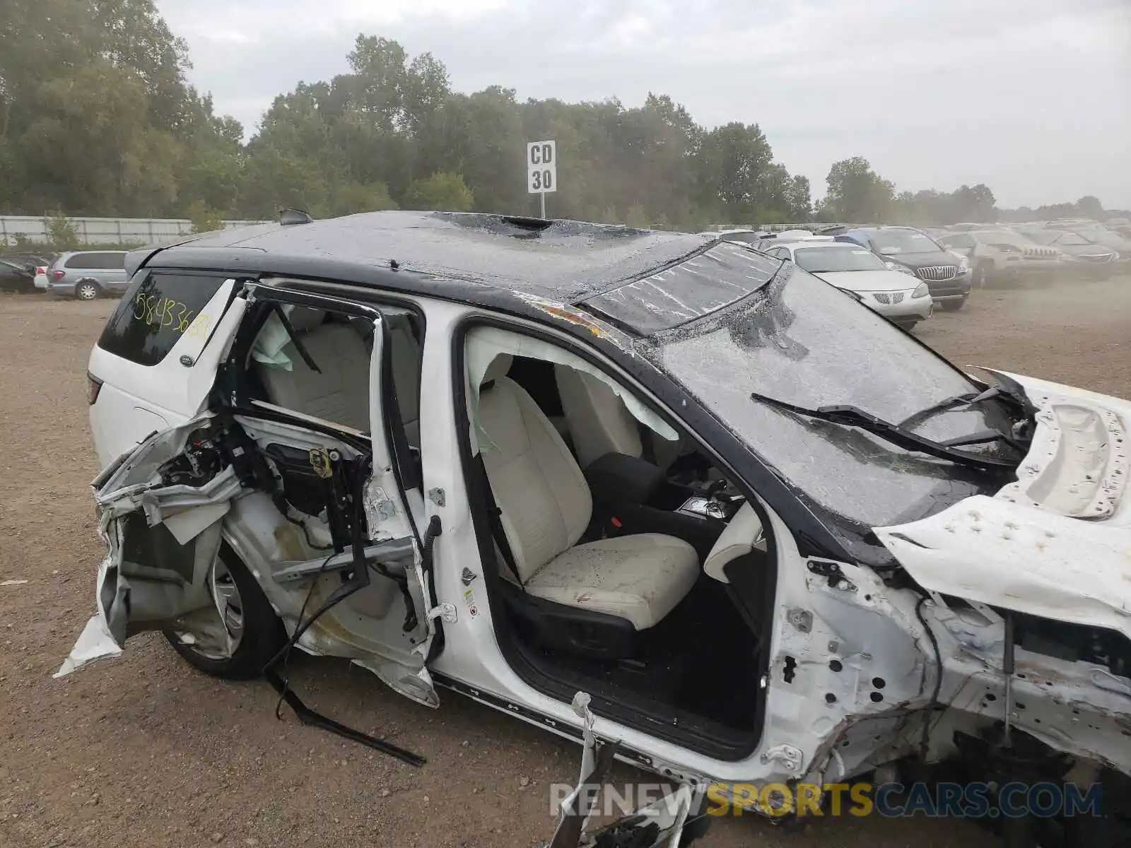 9 Photograph of a damaged car SALCP2FX4LH865545 LAND ROVER DISCOVERY 2020