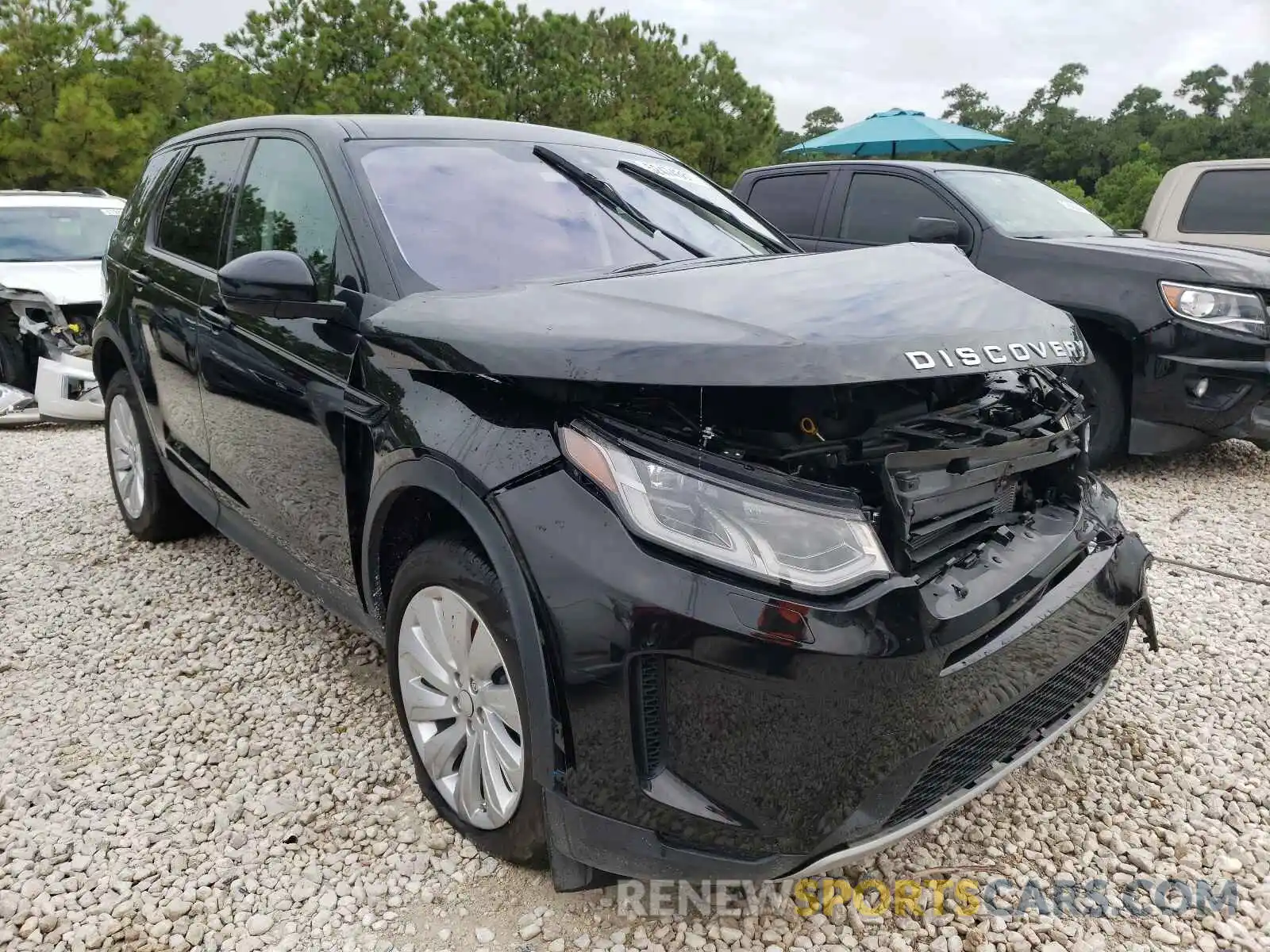 1 Photograph of a damaged car SALCP2FX8LH860879 LAND ROVER DISCOVERY 2020