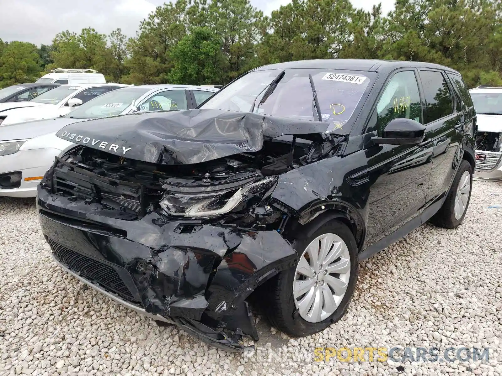 2 Photograph of a damaged car SALCP2FX8LH860879 LAND ROVER DISCOVERY 2020