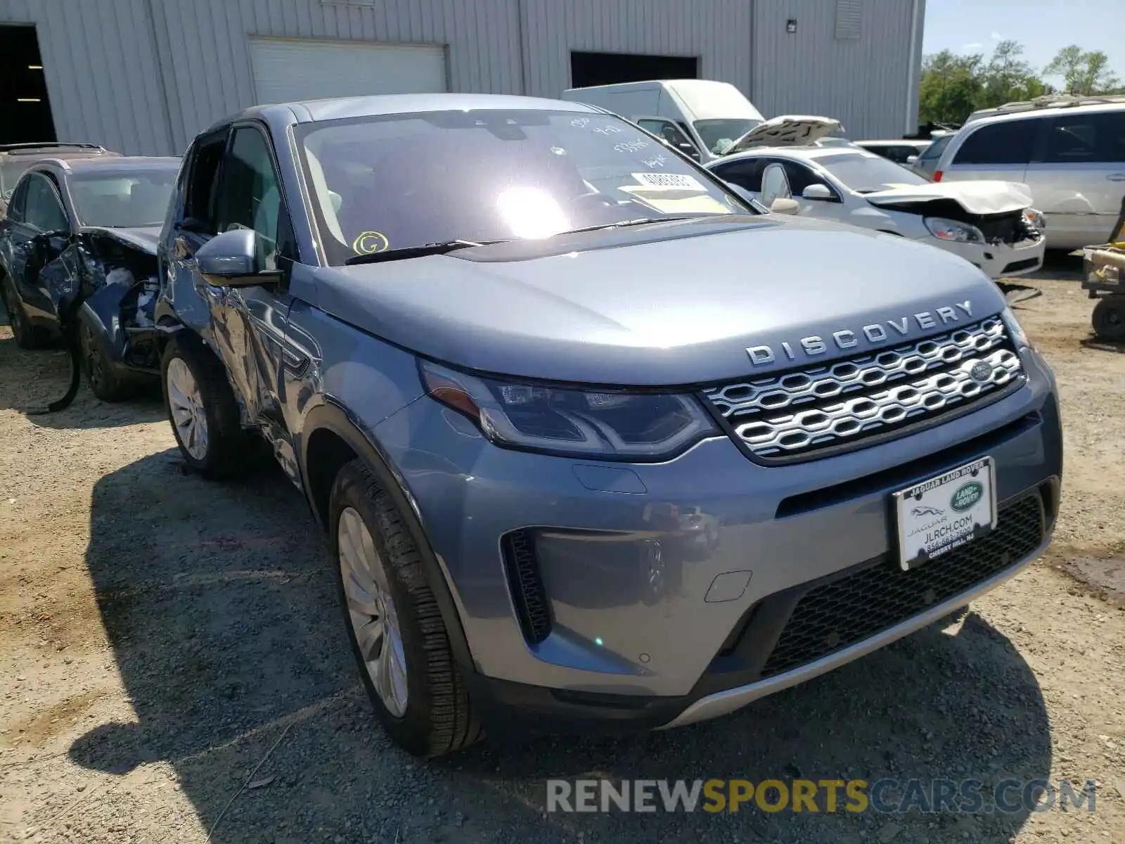 1 Photograph of a damaged car SALCP2FX9LH833495 LAND ROVER DISCOVERY 2020