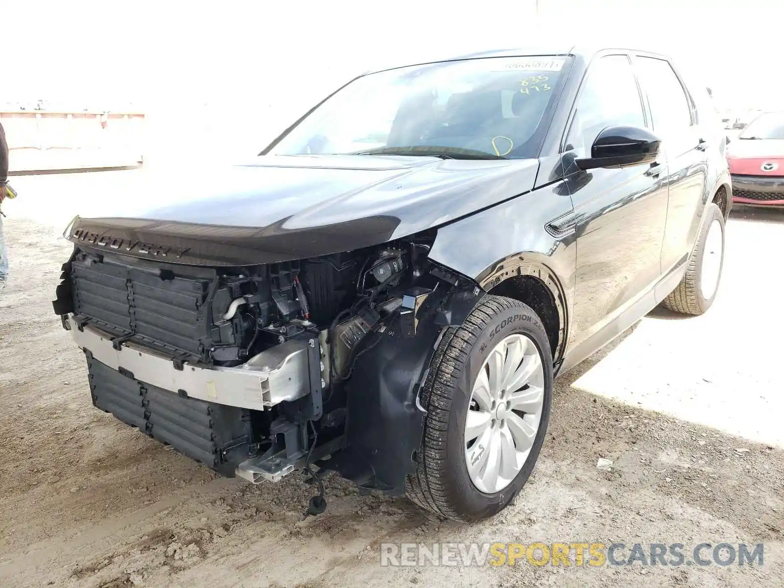 2 Photograph of a damaged car SALCP2FX9LH835473 LAND ROVER DISCOVERY 2020