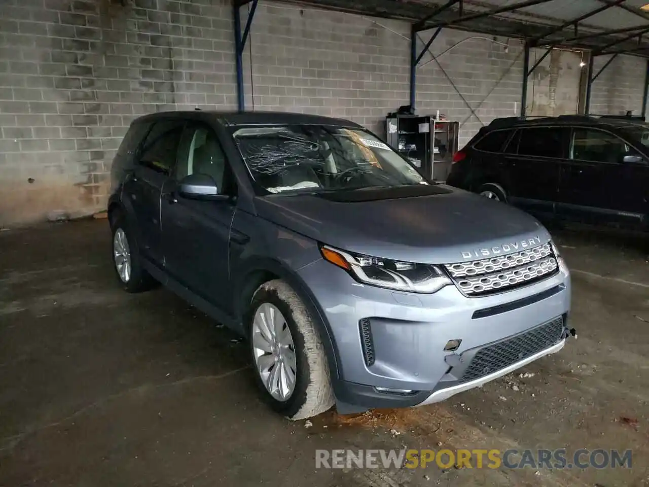 1 Photograph of a damaged car SALCP2FX9LH862477 LAND ROVER DISCOVERY 2020