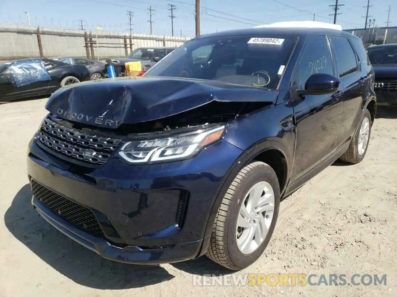 2 Photograph of a damaged car SALCT2FX0LH844378 LAND ROVER DISCOVERY 2020