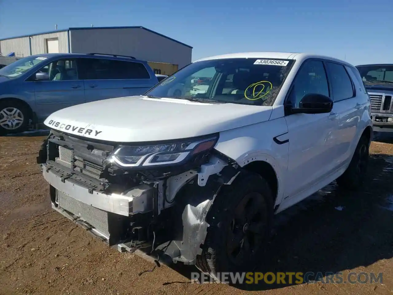 2 Photograph of a damaged car SALCT2FX2LH833799 LAND ROVER DISCOVERY 2020