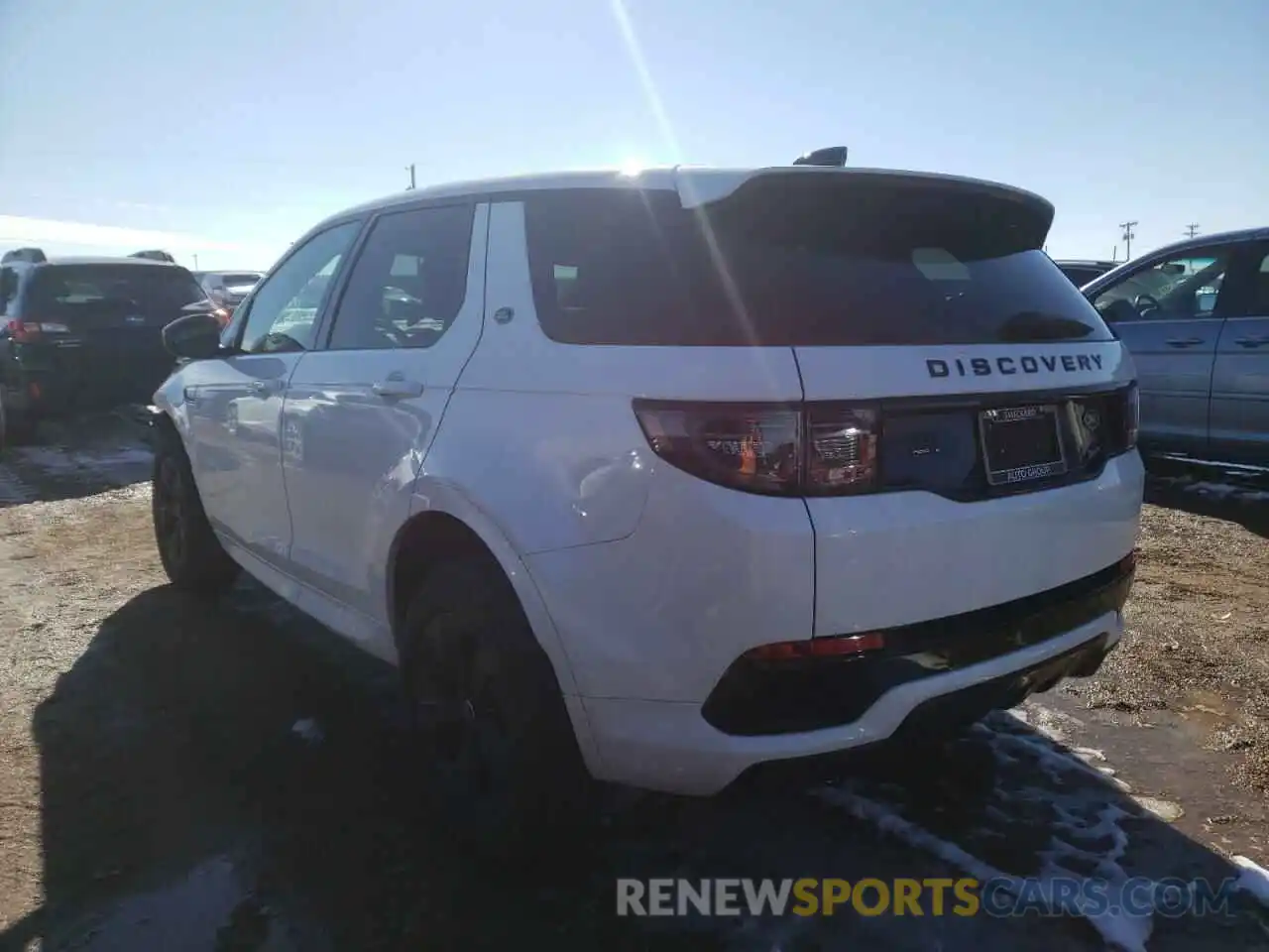 3 Photograph of a damaged car SALCT2FX2LH833799 LAND ROVER DISCOVERY 2020