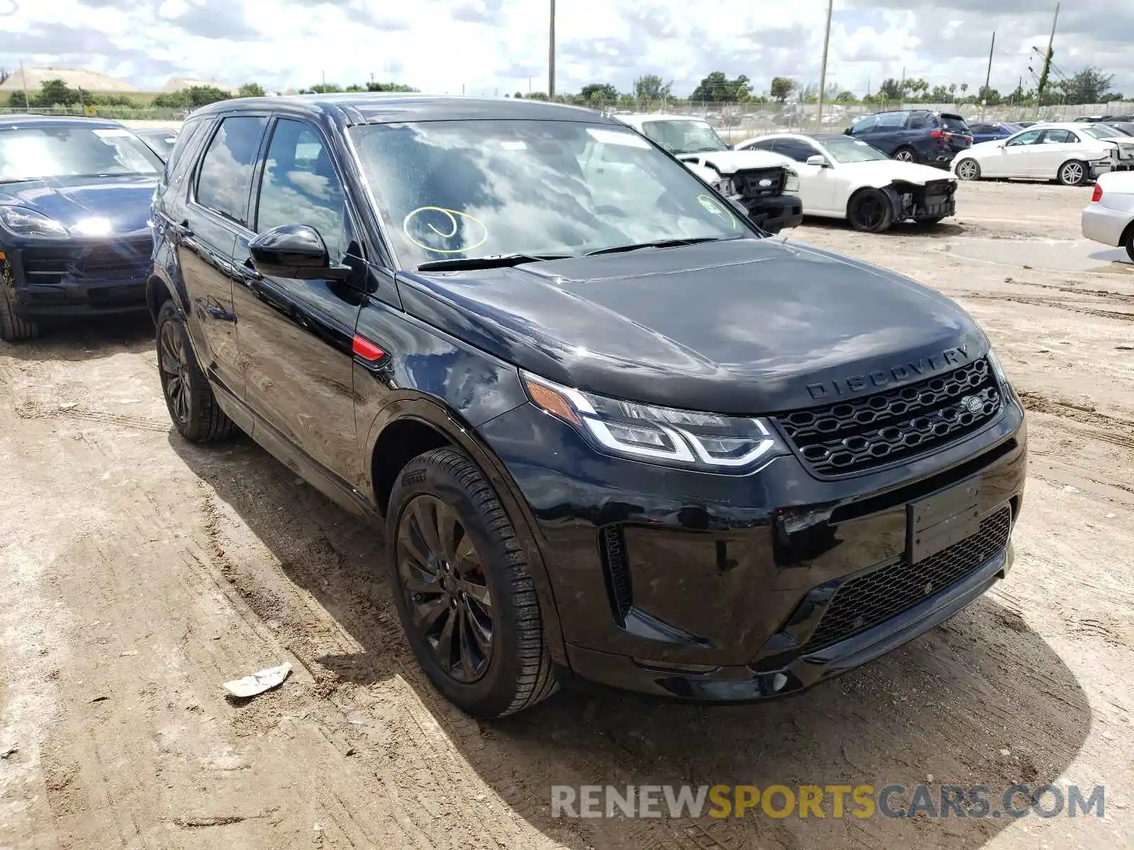 1 Photograph of a damaged car SALCT2FX2LH862008 LAND ROVER DISCOVERY 2020