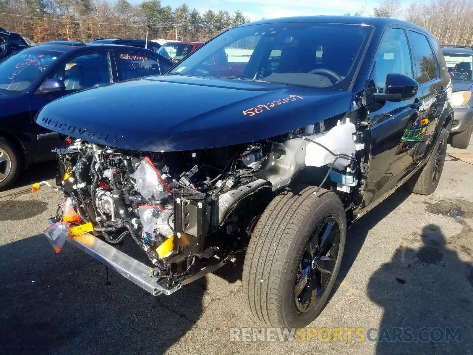 2 Photograph of a damaged car SALCT2FX3LH839174 LAND ROVER DISCOVERY 2020