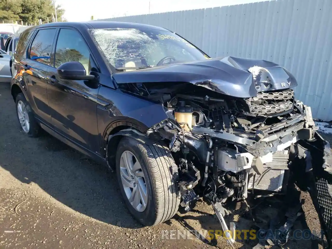 1 Photograph of a damaged car SALCT2FX4LH834145 LAND ROVER DISCOVERY 2020