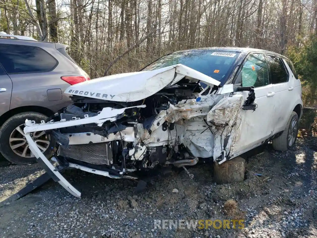 1 Фотография поврежденного автомобиля SALCT2FX4LH838423 LAND ROVER DISCOVERY 2020