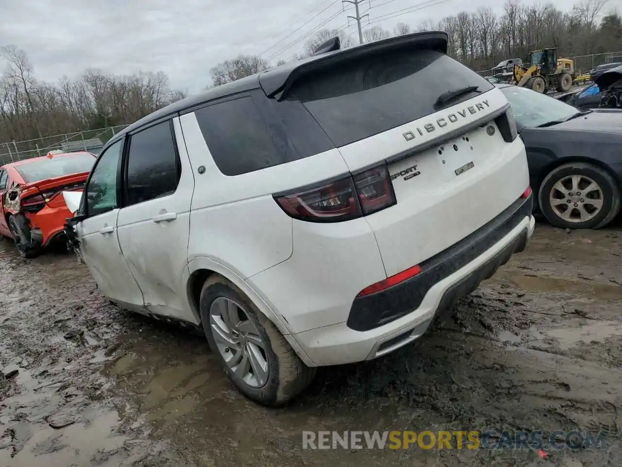 2 Photograph of a damaged car SALCT2FX4LH838423 LAND ROVER DISCOVERY 2020