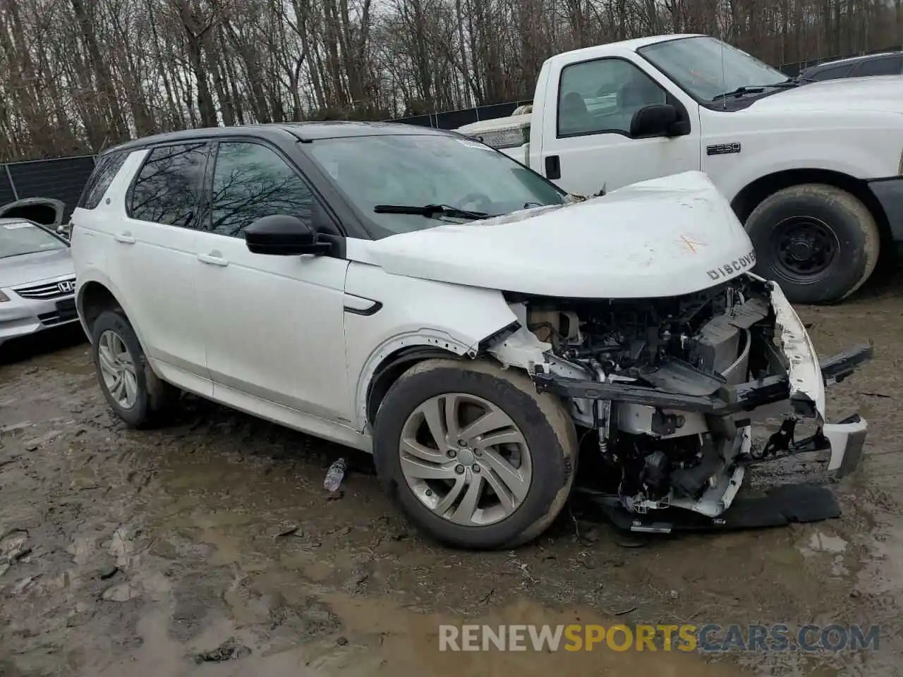 4 Photograph of a damaged car SALCT2FX4LH838423 LAND ROVER DISCOVERY 2020