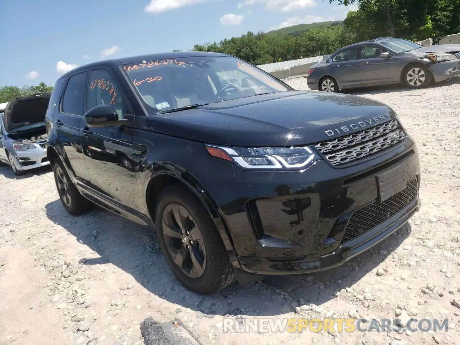 1 Photograph of a damaged car SALCT2FX4LH860485 LAND ROVER DISCOVERY 2020