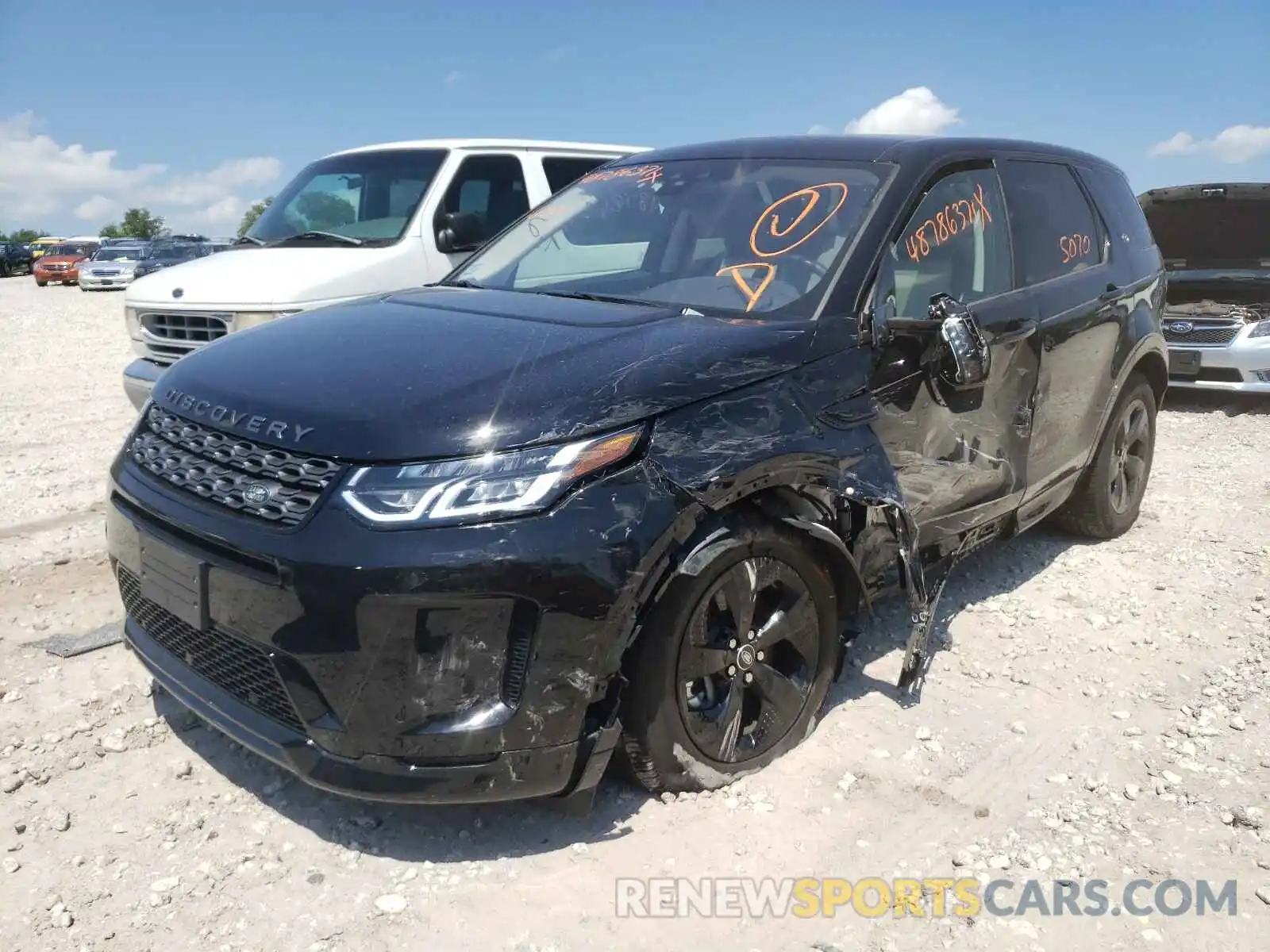 2 Photograph of a damaged car SALCT2FX4LH860485 LAND ROVER DISCOVERY 2020