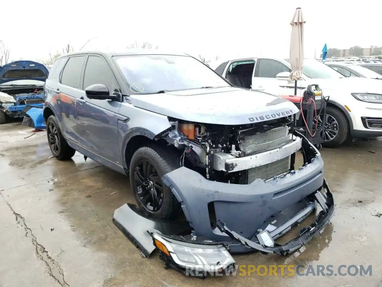 1 Photograph of a damaged car SALCT2FX9LH840636 LAND ROVER DISCOVERY 2020